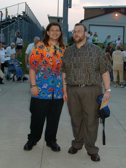 Bob and Son Ryan - Plum HS Graduation