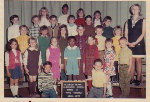 Miss Gardner's 3rd grade class-1970