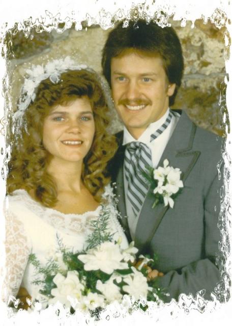 Our wedding Day 6-1-85