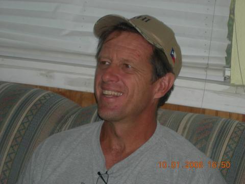 My Husband Fred in Oct 2006