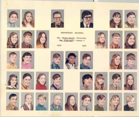 Morrison-7th Grade-1970-1971
