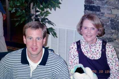 Pam Jordan Gurley with son David