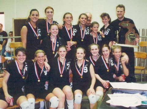 1995 Volleyball State Champions