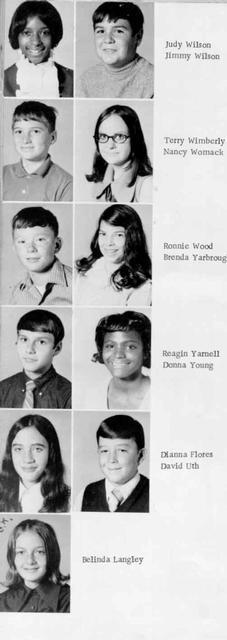 Class of 75 in the 8th grade