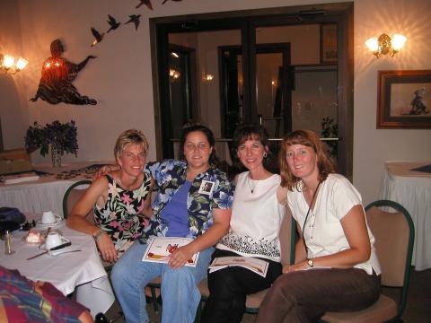 Tina Kleespies, Colleen Alexander, Jamie Moore Flitner, Annie Allemand Hunt