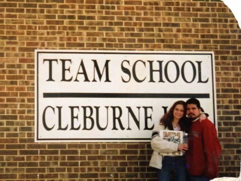 TEAM school Sign