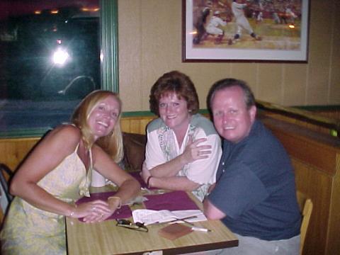 Julie, Ginny and Bob Smith reunited!