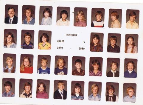 Thruston Elementary 1979 Ms. Valdez 5th