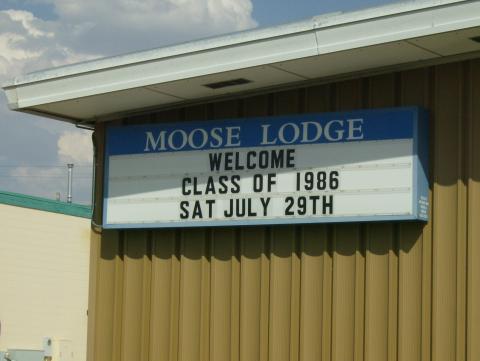 class of 1986 "20 year reunion" 2006 