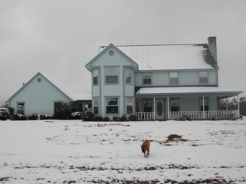 Snow at the Never Rest Ranch