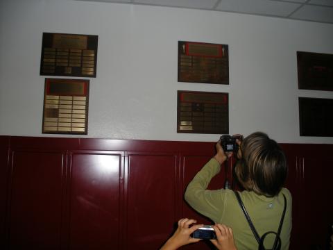 Wendy and her Award