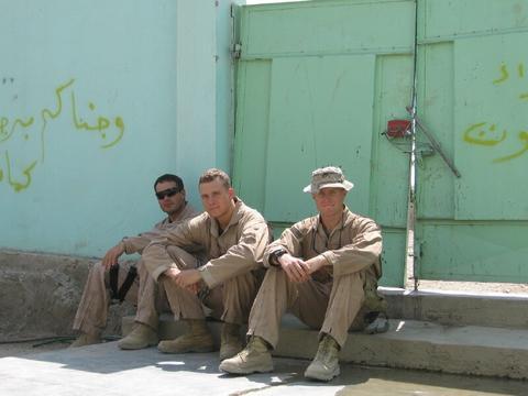 My son in the Middle, In Iraq 2006