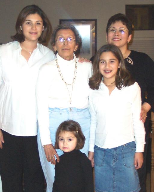 Me,my mom,my daughter&granddaughters
