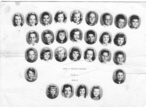 Log Cabin School, Grade 5, 1956-57