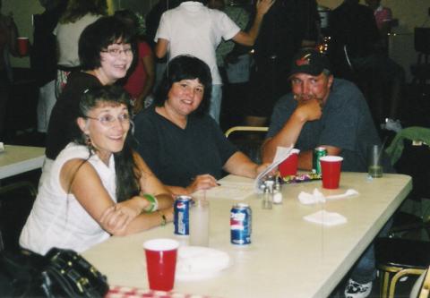 Mary, Barb, and Doris & husband Wayne