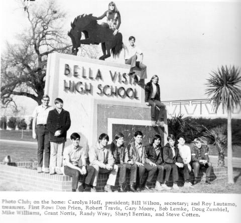 Photo Club -Bellla Vista High - Fair Oaks, CA  c.1971