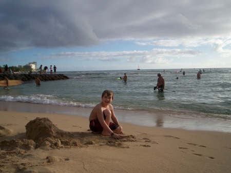 Waikiki Beach - Honolulu Hi - Jan 2008