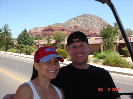 Angelique and I in Sedona