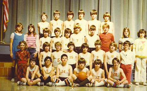 Basketball Team 1975