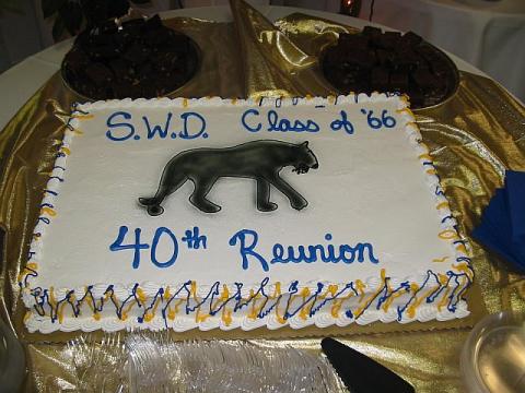 Fortieth Reunion Cake