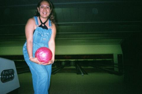 Maggie at Rio Nilo,Jalisco Bowling Alley