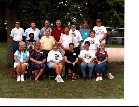 Keyser High School Class of 1963 Reunion - 2001 swinging 60's Minco Park