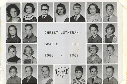 1966 Christ Lutheran School Oak Park Illinois