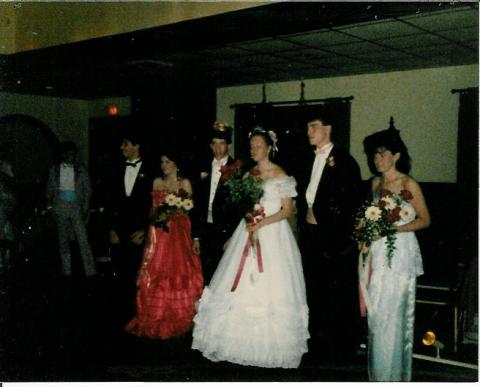 prom court 1986