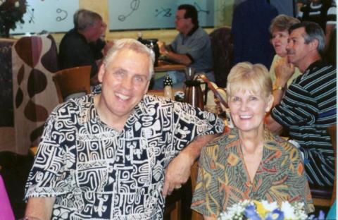 Bob and Karen Bailey at Sweet Lorraine's