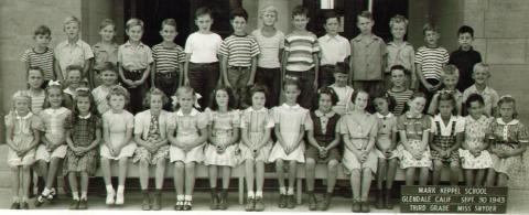 Mark Keppel, 3rd Grd, Ms Snyder 1943