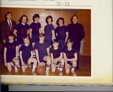 '71-'72 CYO Basketball 7/8th grade
