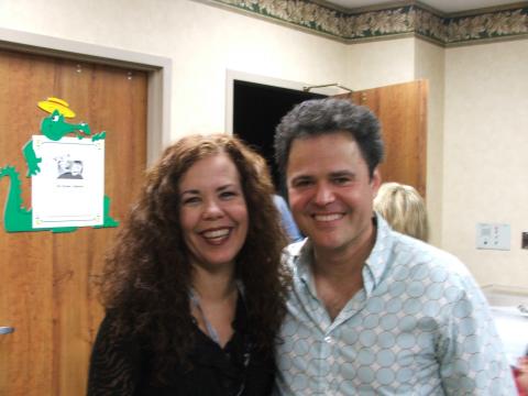 Donny Osmond and me