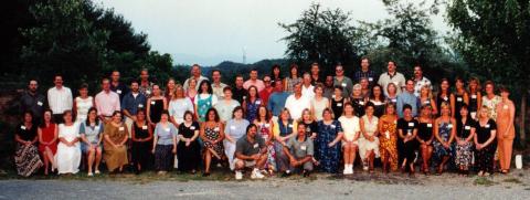 Robert E. Lee High School Class of 1979 Reunion - 20th Reunion Group Photo