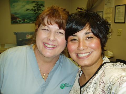 Akemi & Mentor Laura-her externship-DONE