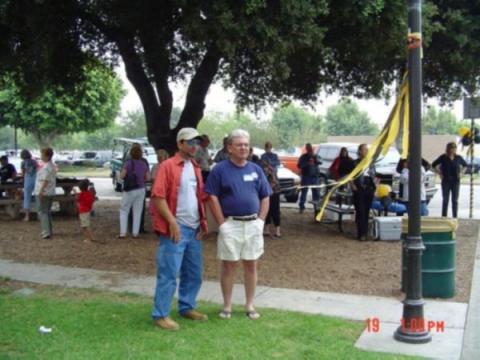 Rick Walters & friend