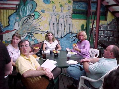 Peggy&spouse;Sue&Jim Jones;Connie O'Mara