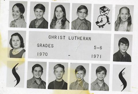 1970 Christ Lutheran School Oak Park Illinois