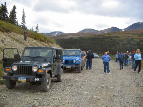 jeeping in yukon