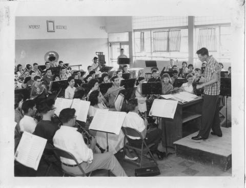 BHS Golden Eagle Band '58-'59