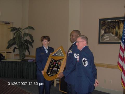 Retirement Award Jan 2007