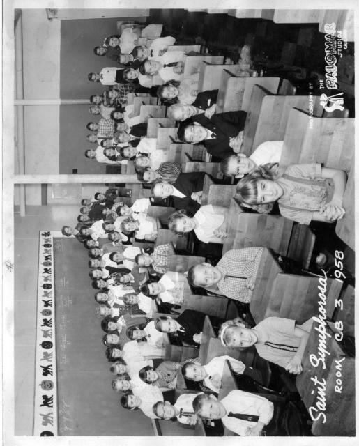 Mrs Linkletter's Class 1957-58