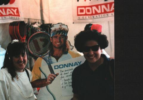 tennis with Agassi