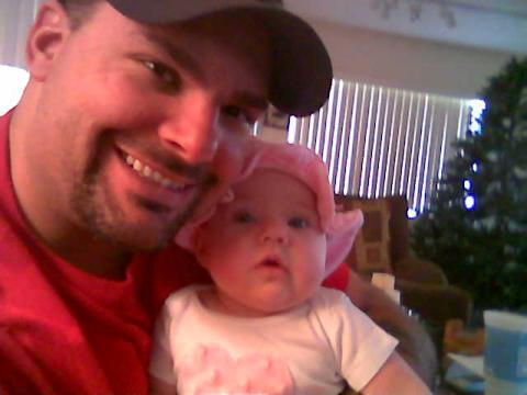 Livie and daddy