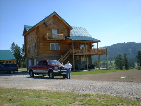 Mike home in Idaho