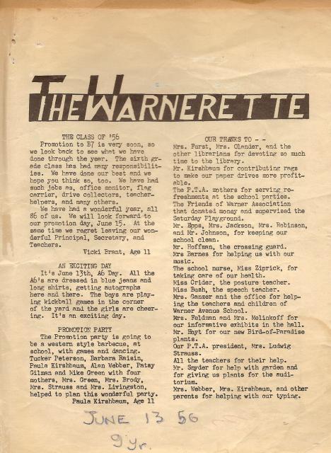 Warnerettes 53-56
