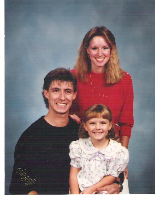 Me, my brother, Brian & Kristin - 1989