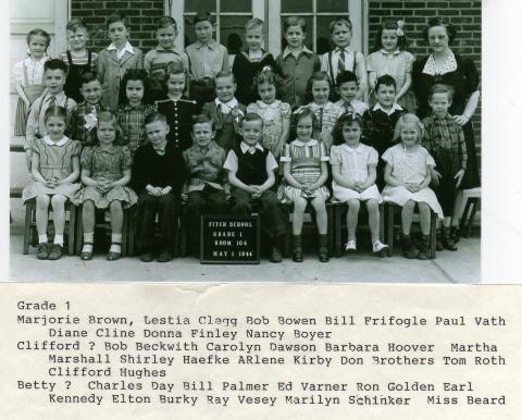 Miss Beard's Class: Grade 1-1944