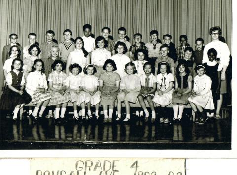 Grade 4 1963-63 Dougall Miss Graham's Cl