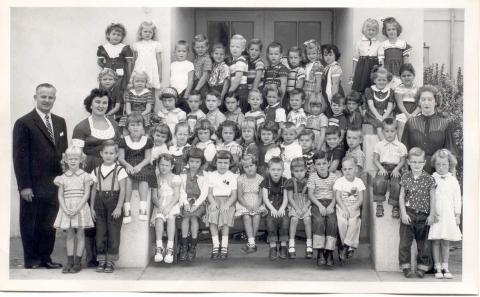 kindergarten 1954-1955