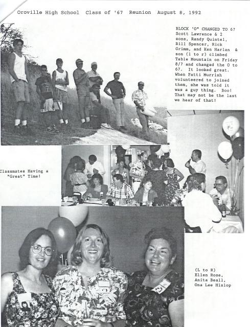 Reunion Newsletter Class 1967 from 25th